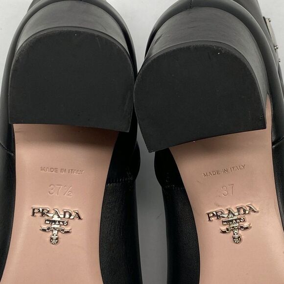 Prada Leather Zip Ankle-Booties - Picture 14 of 14